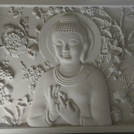 Stone Buddha Mural